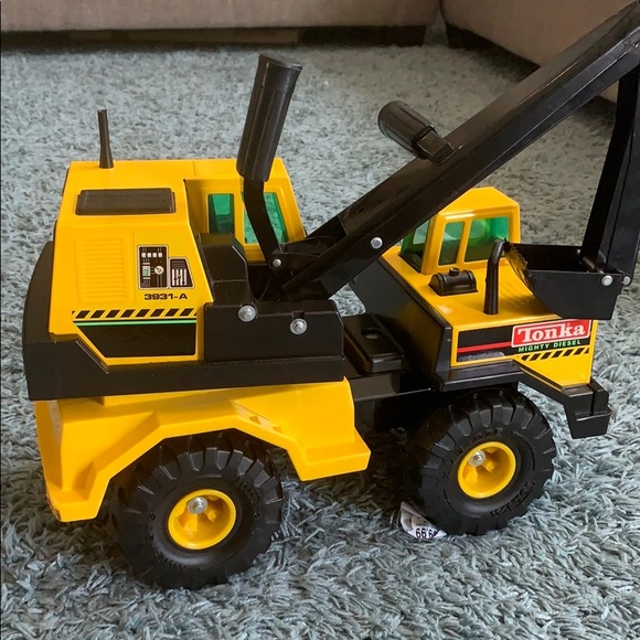 vintage tonka backhoe